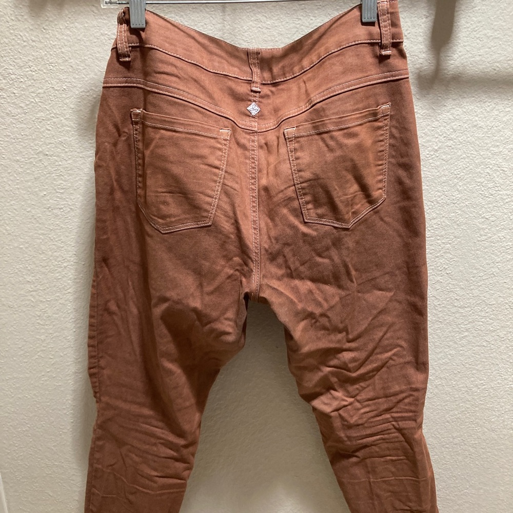 Prana Carlotta Crop Ankle Pants - DYED Brown